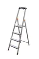 Stufen, 4 Stufen, Aluminium, KRAUSE Safety
