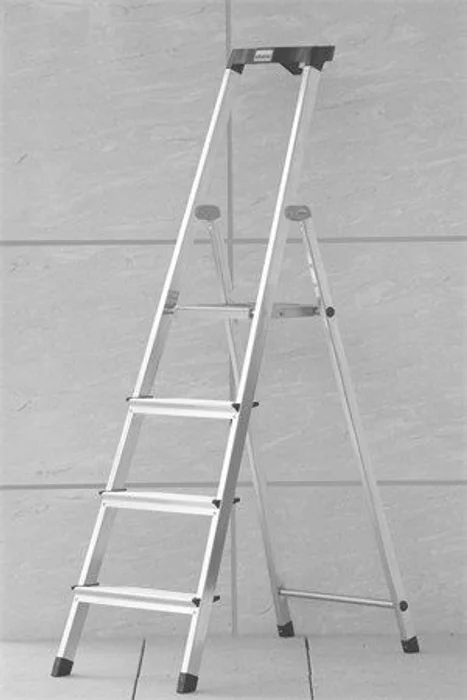 Hauptproduktbild Schůdky, 4 schody, hliníkové, KRAUSE "Safety"