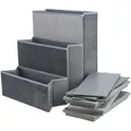 Weiteres Produktbild Stufen mit Stauraum, 34 x 45 x 50 cm, grau