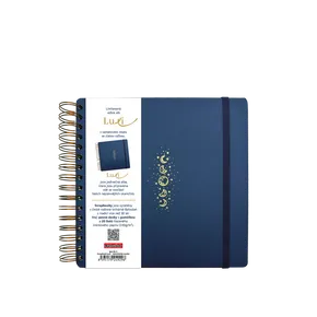 Scrapbook Luxi - 210x210 - Laminat - Marineblau