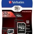Weiteres Produktbild SecureDigital SDHC 32 GB Micro-Speicherkarte, Klasse 10, mit Adapter, Verbatim