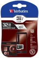 SecureDigital SDHC 32GB micro Speicherkarte, Class 10, Verbatim