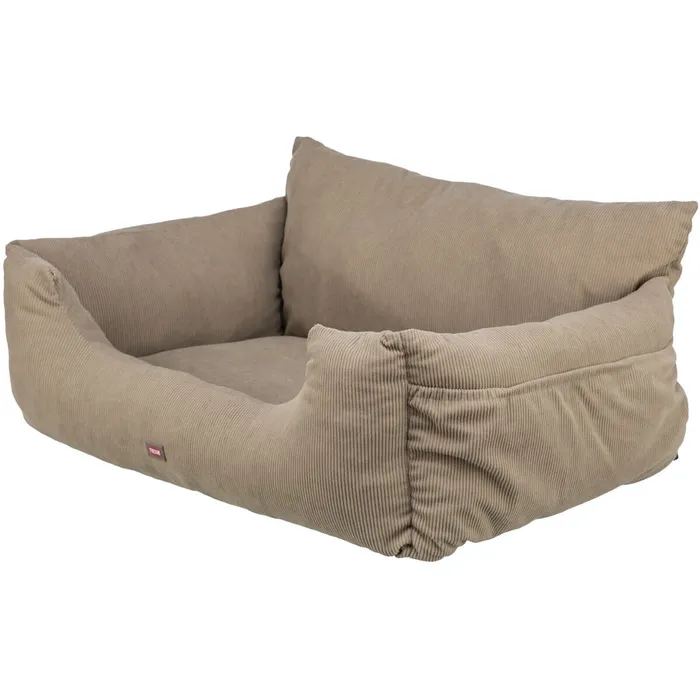 Hauptproduktbild Sedačka / pelech do auta Double, 80 x 60 x 35 cm, šedobéžová
