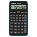 Sencor Taschenrechner SEC 105 BU, schwarz, 10 Stellen, blauen Rahmen