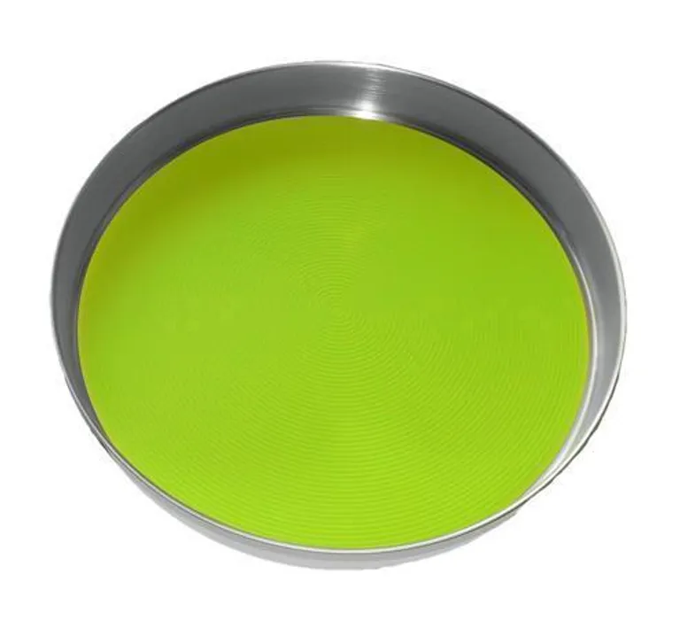 Hauptproduktbild Servírovací podnos, nerezová ocel, kruh, 32 cm
