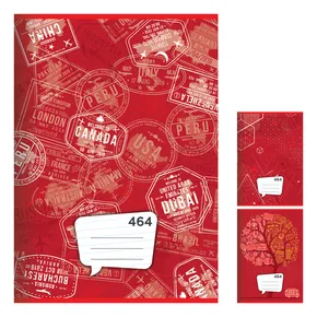 A4-Notizbuch, 60 Blatt - liniert 464