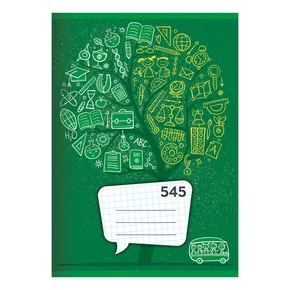 A5 Notizbuch, 40 Blätter - kariert 545