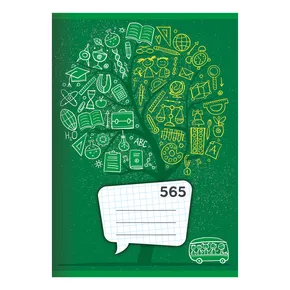 A5 Notizbuch, 60 Blatt - kariert 565