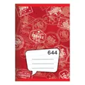A6-Notizbuch, 40 Blätter - liniert 644