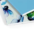 Notizbuch "Jolie", blau/Blumen, A6, liniert, 32 Blätter, SIGEL