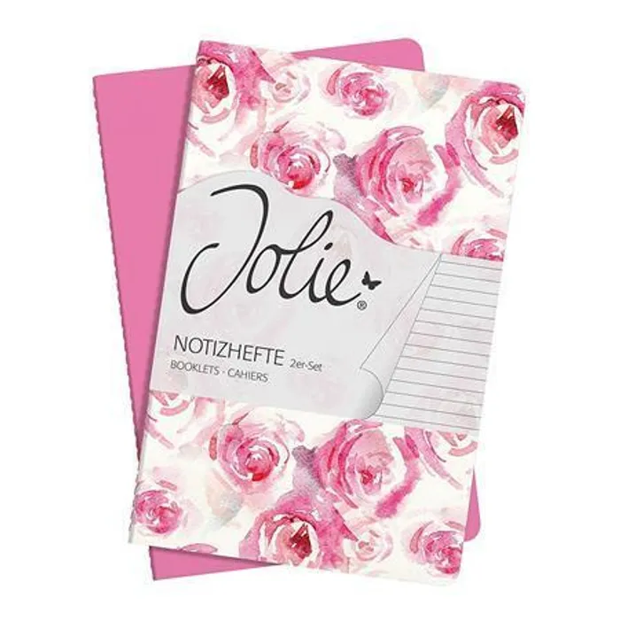 Hauptproduktbild Sešit "Jolie", růžová/růže, A5, linkovaný, 32 listů, SIGEL