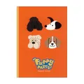 B5 linierter Schulheft M&G Puppy Party! (4 Designs)