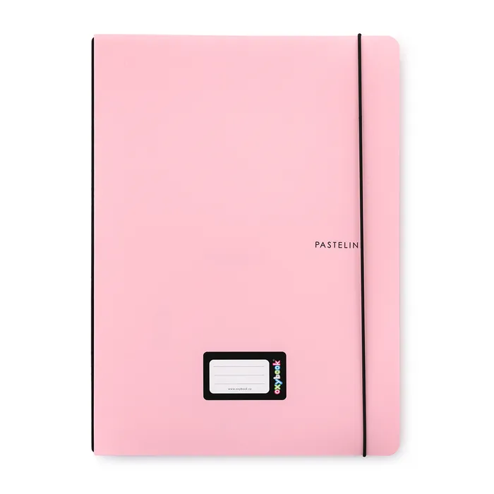 Hauptproduktbild Sešit PP Oxybook A4 40 listů PASTELINI růžová