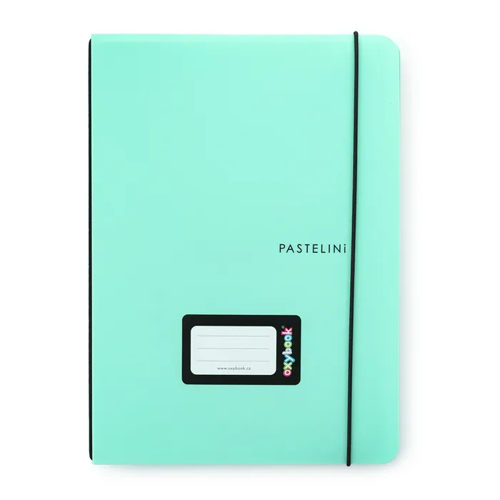 Hauptproduktbild Sešit PP Oxybook A5 40 listů PASTELINI zelená