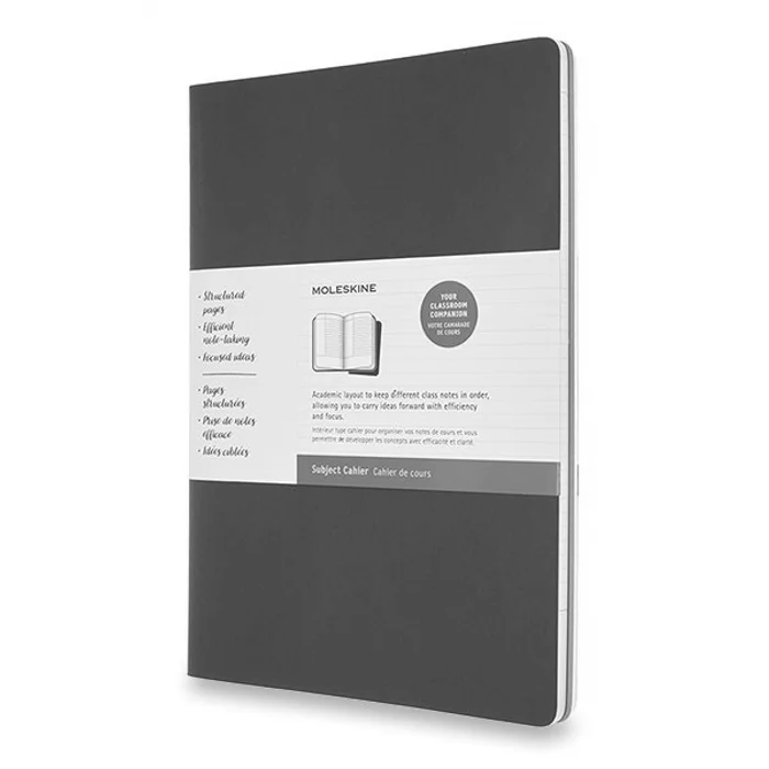 Hauptproduktbild Sešity Moleskine Subject Cahier černo-kraftový