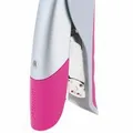 Weiteres Produktbild Rechtshefter "Gazelle", 24/6, 26/6, für 25 Blätter, REXEL, rosa