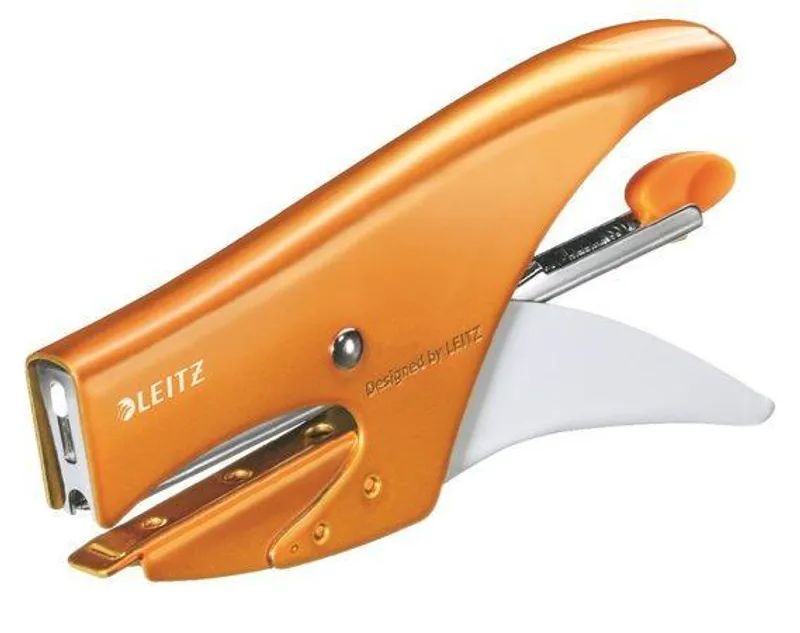 Hauptproduktbild Sešívačka "Wow", metalická oranžová, No. 10, 15 listů, kovová, LEITZ