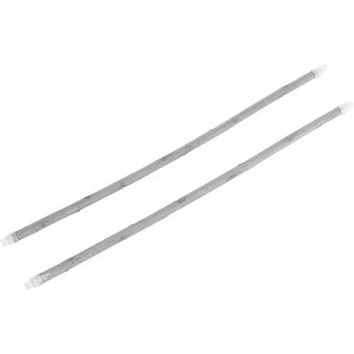 Hauptproduktbild Set přírodních bidýlek 45 cm / 10-12 mm, dřevo s kůrou, 2 ks