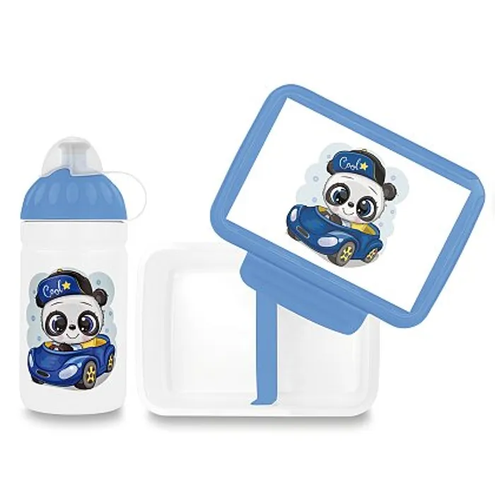 Hauptproduktbild Set Zdravá lahev 0,5 l a Zdravá sváča - Panda driver