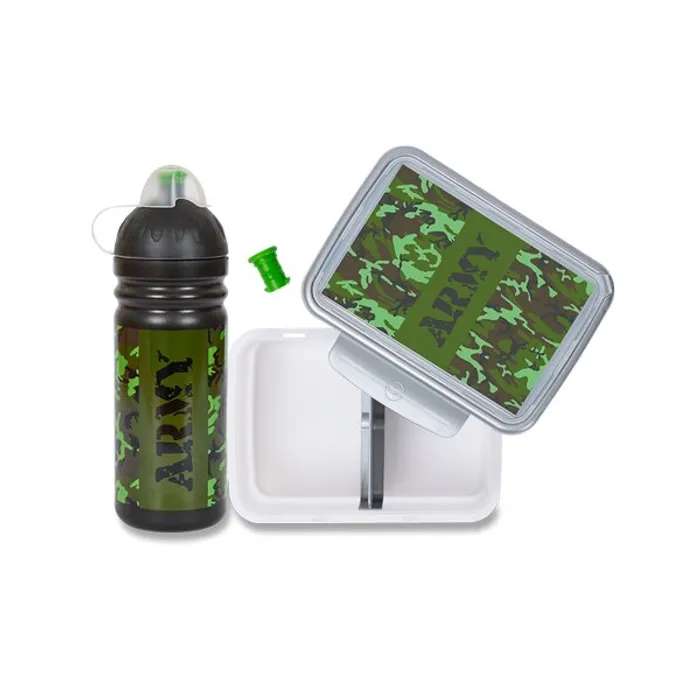 Hauptproduktbild Set Zdravá lahev 0,7 l a Zdravá sváča Army