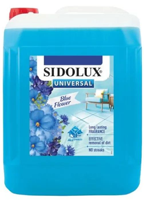 Hauptproduktbild Sidolux Universal Soda Modré květy mycí prostředek na podlahy 5l
