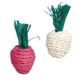 Weiteres Produktbild Sisal-Rettich weiß und rot 8 cm (2 Stück)