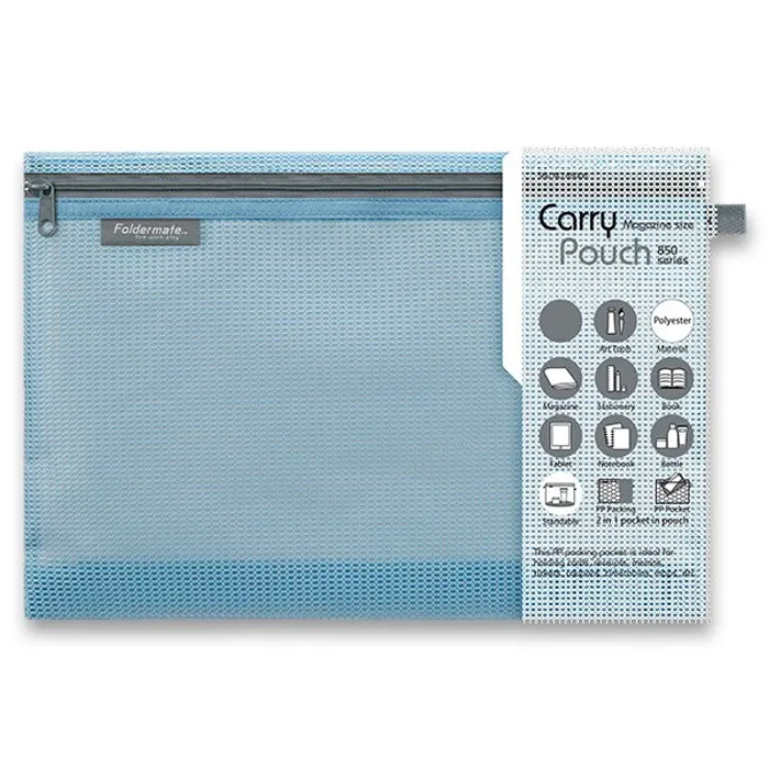 Hauptproduktbild Síťovaná plastová obálka Foldermate Pop Gear A4, modrá