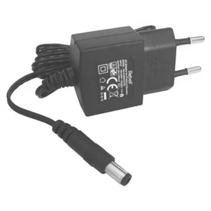 Hauptproduktbild Síťový adaptér, AD PDC EU, 220V (el.síť), 6V, 300mA, napájení kalkulaček, Rebell