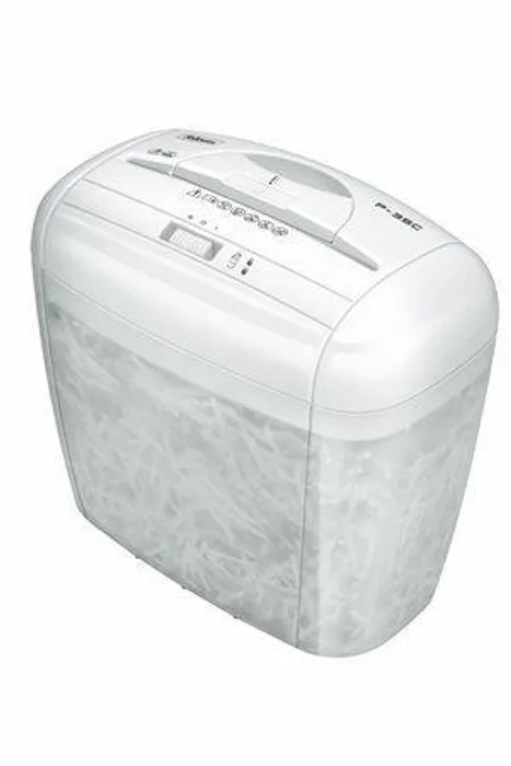 Hauptproduktbild Skartovací stroj "Powershred® P-35C", bílý, křížový řez, 5 listů, FELLOWES
