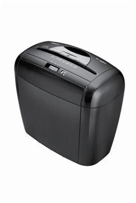 Hauptproduktbild Skartovací stroj "Powershred® P-35C", černý, křížový řez, 5 listů, FELLOWES