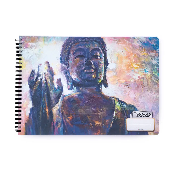 Hauptproduktbild Skicák A4 tw,50 listů, 190g Budha