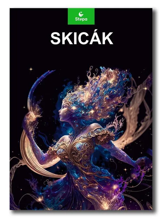 Hauptproduktbild Skicák A4/20listů černý