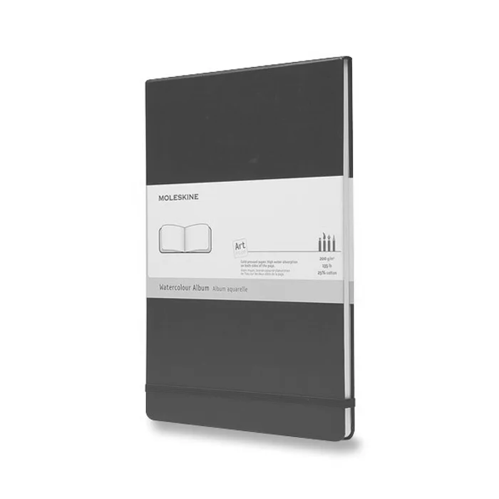 Hauptproduktbild Skicář Moleskine Watercolour Album - tvrdé desky A4, černý