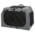 Faltreisebox EASY, S-M: 71 x 49 x 51cm, grau