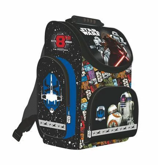 Hauptproduktbild Školní batoh, aktovka "Star Wars Episode7", modrá, ergonomický, 16", UNIPAP