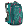 Schulrucksack Boll Smart Artwork 24 Feathers teal