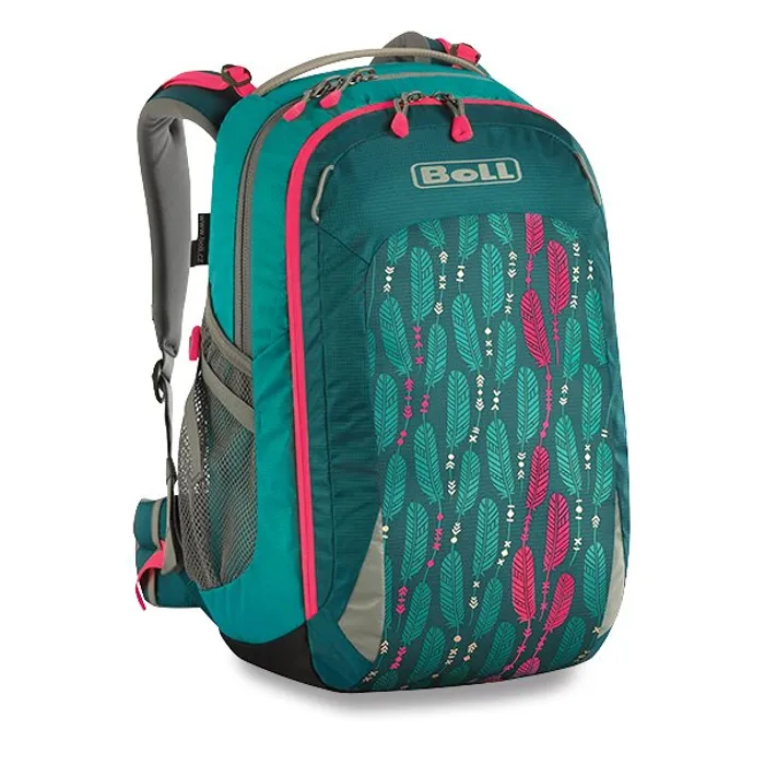 Hauptproduktbild Školní batoh Boll Smart Artwork 24 Feathers teal