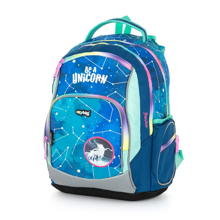 Hauptproduktbild Školní batoh OXY GO Unicorn pattern