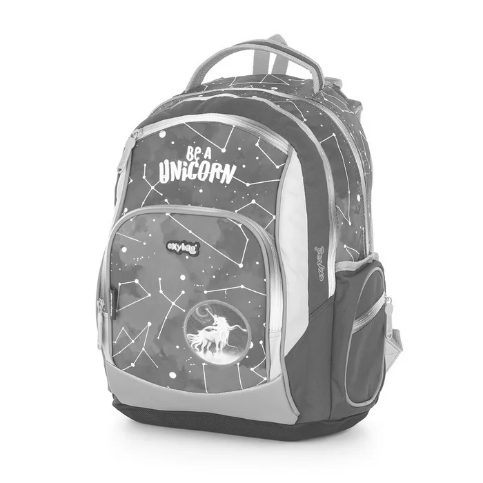 Hauptproduktbild Školní batoh OXY GO Unicorn pattern