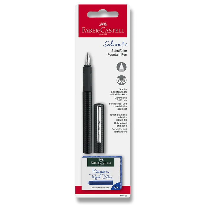 Hauptproduktbild Školní bombičkové pero modrá Faber Castell 149811