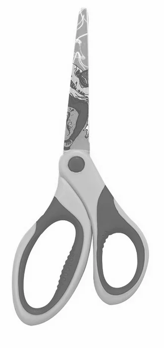 Hauptproduktbild Školní nůžky KEYROAD Tattoo, 18cm, Street