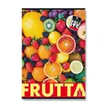 Schulheft Pigna Fruits A4, liniert, 40 Blatt, Motivmix