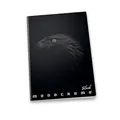 Weiteres Produktbild Schulheft Pigna Monocromo Black A5, liniert, Motivmix