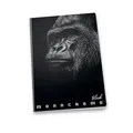 Weiteres Produktbild Schulheft Pigna Monocromo Black A5, liniert, Motivmix