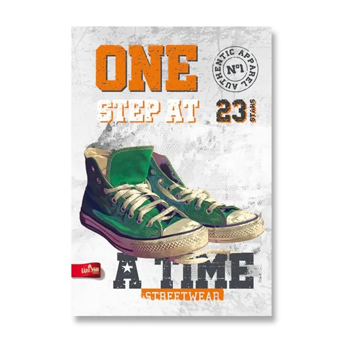 Hauptproduktbild Školní sešit The Best Sneakers A4, linkovaný, 40 listů, mix motivů