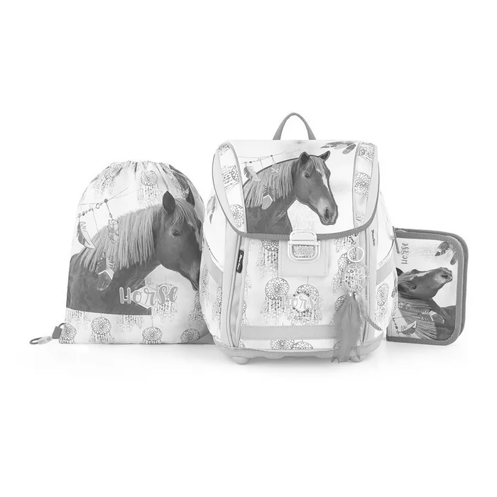 Hauptproduktbild Školní set 3ks PREMIUM LIGHT kůň romantic