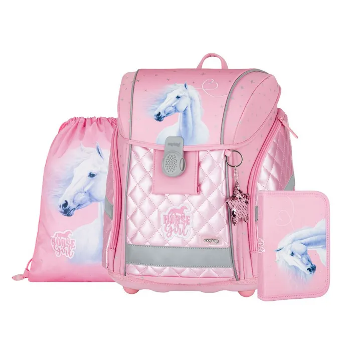 Hauptproduktbild Školní set PREMIUM LIGHT Kůň Romantic [3 ks]