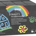 Weiteres Produktbild Kratzbrett mit Plüschball, grau mit quadratischem Rand 55x35cm