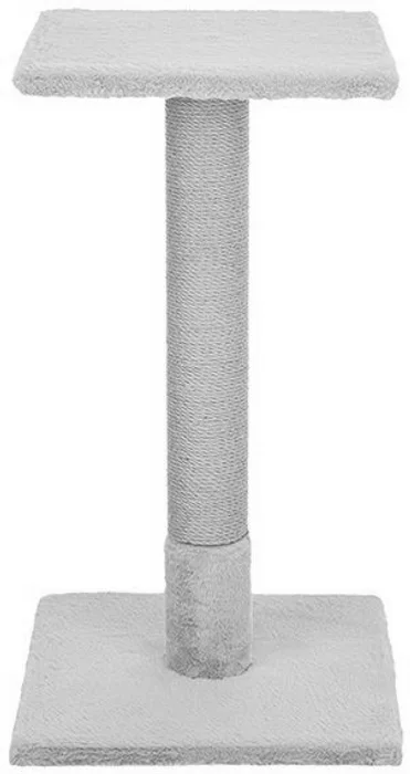 Hauptproduktbild Škrabací sloupek BEANA, 69 cm, králičí plyš, šedobéžová - LIMITOVANÁ NABÍDKA