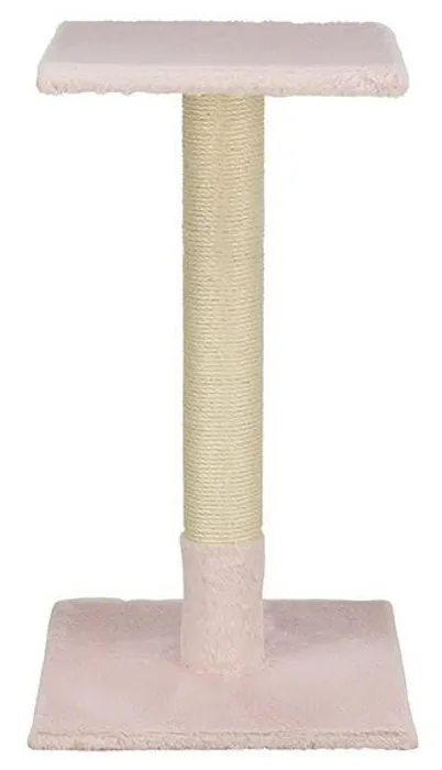 Hauptproduktbild Škrabací sloupek BEANA, 69 cm, králičí plyš, světlerůžová - LIMITOVANÁ NABÍDKA